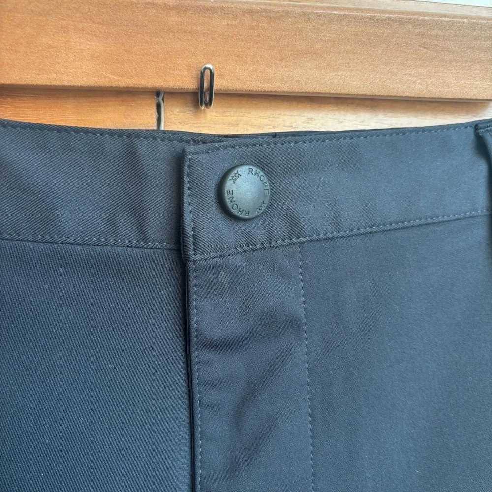 RHONE Commuter Pants In Black, Size 36